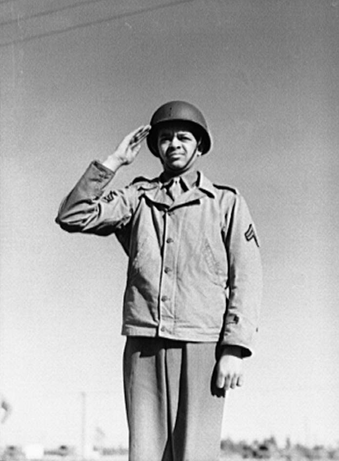 Salute From a WWII U.S. Marine